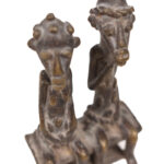 Ancestor couple - Bronze - Dogon - Mali