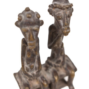 Ancestor couple - Bronze - Dogon - Mali