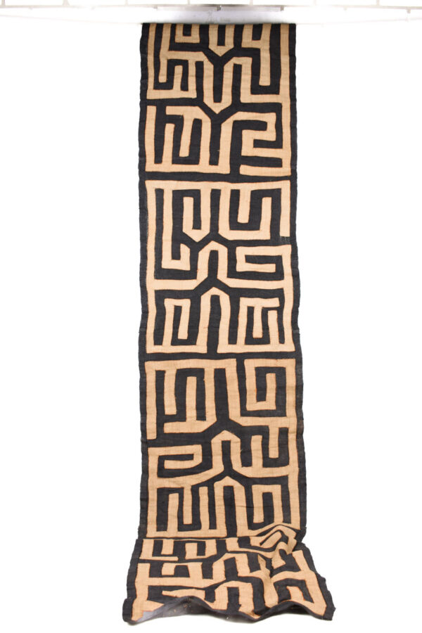 Textile - Cloth - Shoowa-Kuba - DR Congo 280 cm