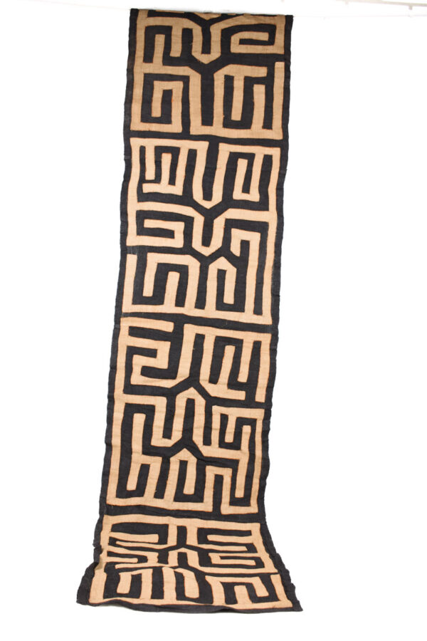 Textile - Cloth - Shoowa-Kuba - DR Congo 280 cm