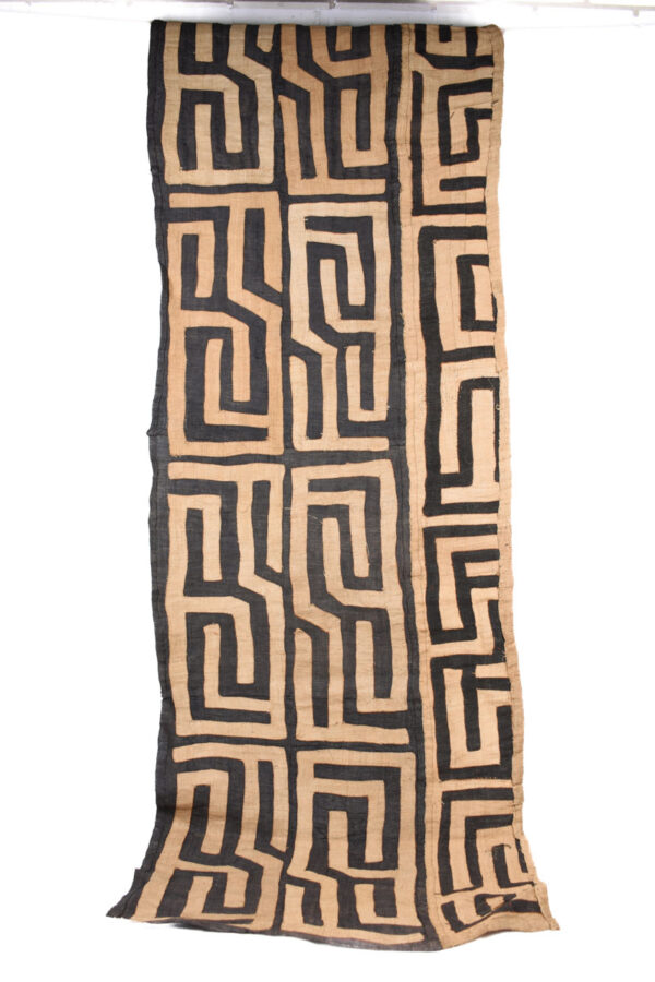 Textile - Cloth - Shoowa-Kuba - DR Congo 280 cm