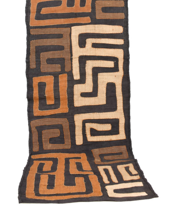 Textile - Cloth - Shoowa-Kuba - DR Congo 280 cm