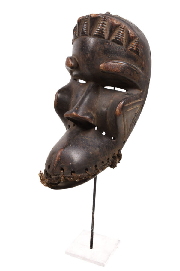 Mask - Wood - Guerre - Ivory Coast