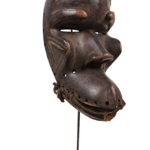 Mask - Wood - Guerre - Ivory Coast