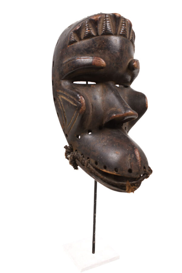 Mask - Wood - Guerre - Ivory Coast