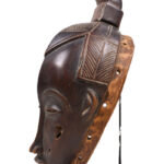 Dance mask - Wood - Yaure - Ivory Coast