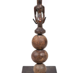 Rattle - Wood - Luba - DR Congo