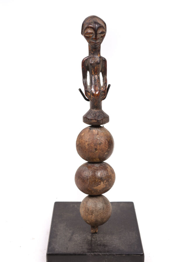 Rattle - Wood - Luba - DR Congo