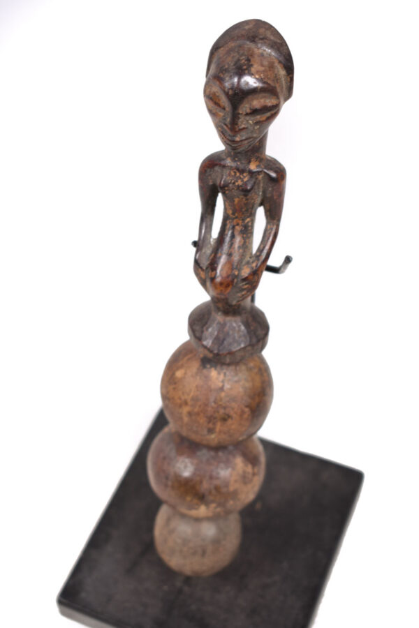 Rattle - Wood - Luba - DR Congo