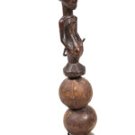 Rattle - Wood - Luba - DR Congo