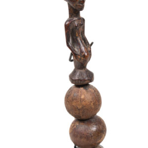 Rattle - Wood - Luba - DR Congo