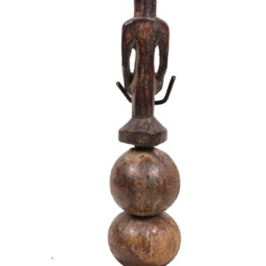 Rattle - Wood - Luba - DR Congo
