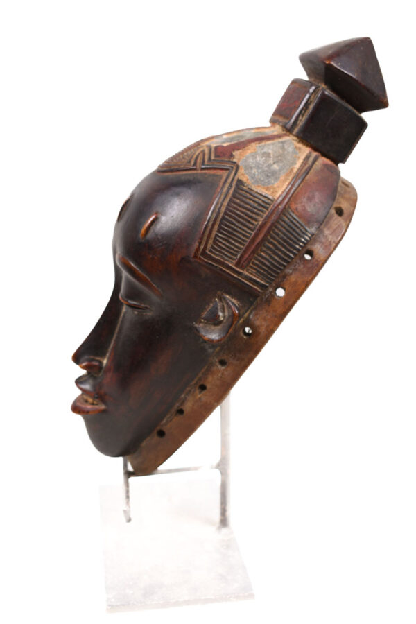 Dance mask - Wood - Yaure - Ivory Coast