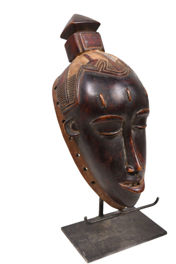 Dance mask - Wood - Yaure - Ivory Coast