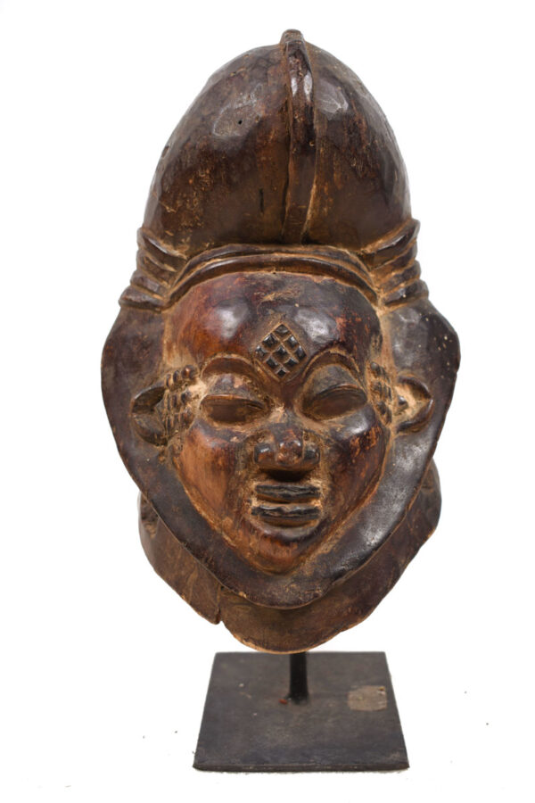 Initiation mask - Wood - Punu - Gabon
