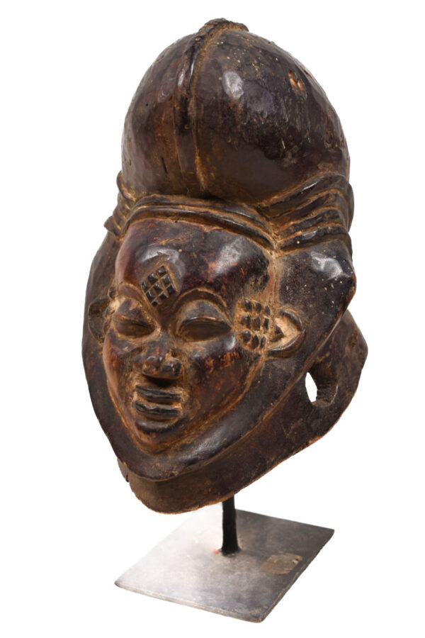 Initiation mask - Wood - Punu - Gabon