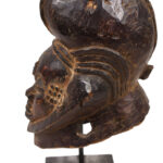 Initiation mask - Wood - Punu - Gabon