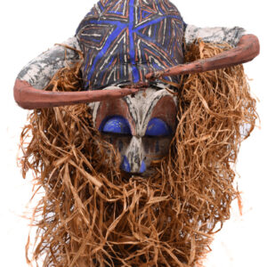 Kakunga mask - Textile, Wood - Yaka - Congo