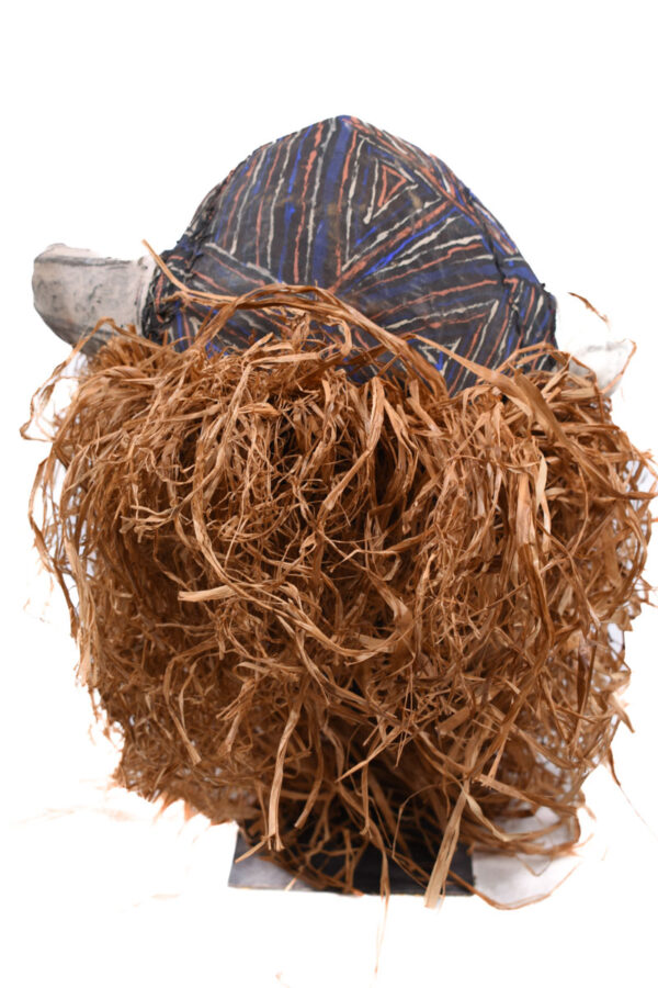 Kakunga mask - Textile, Wood - Yaka - Congo