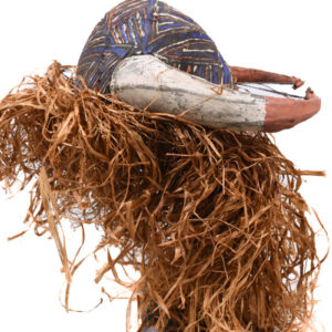 Kakunga mask - Textile, Wood - Yaka - Congo
