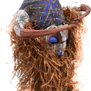 Kakunga mask - Textile, Wood - Yaka - Congo