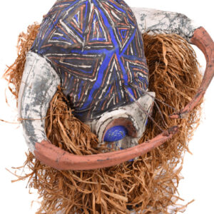 Kakunga mask - Textile, Wood - Yaka - Congo