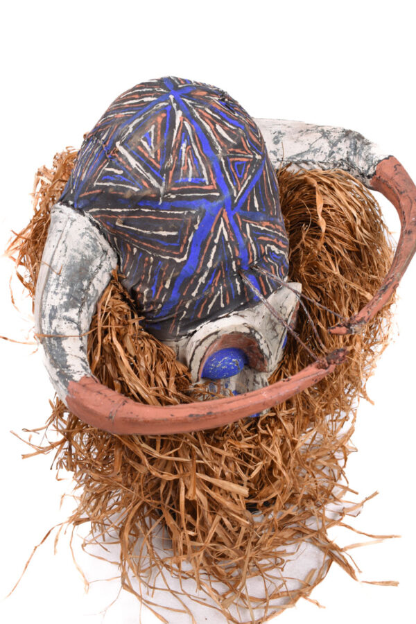 Kakunga mask - Textile, Wood - Yaka - Congo