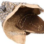 Mask - Beads, Cauris, Plant fibre, Wood - Ngaady A Waash Bushoong - Kuba - Congo