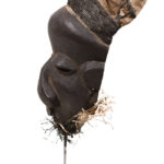 Mbangu distorted mask - Wood - Pende - Congo