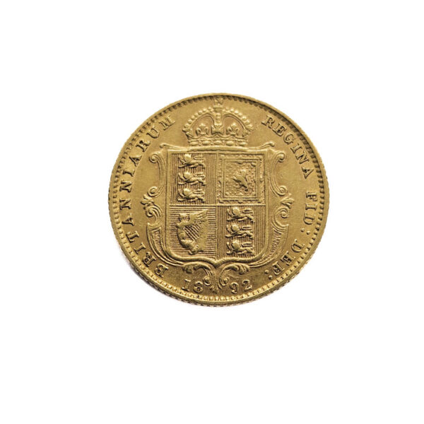 United Kingdom 1/2 Sovereign 1892 Victoria