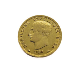 Italy 40 Lire 1808-M Napoleon