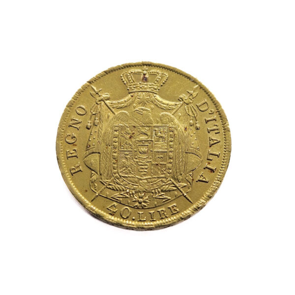 Italy 40 Lire 1808-M Napoleon