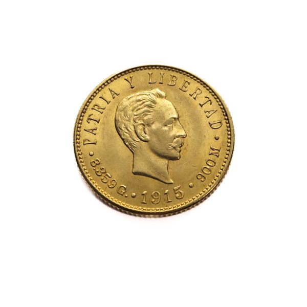 Cuba 5 Pesos 1915 José Martí