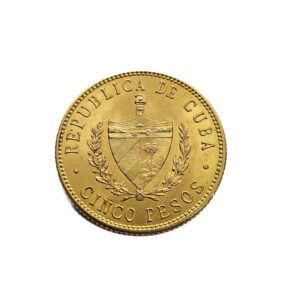 Cuba 5 Pesos 1915 José Martí