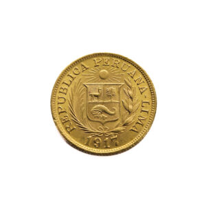 Peru 1 Libra 1917
