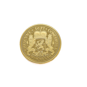Nederland, Enkhuizen Gouden Dukaton 1673 Restrike