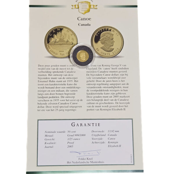 Canada 50 Cents 2005 Voyageurs - Elizabeth II