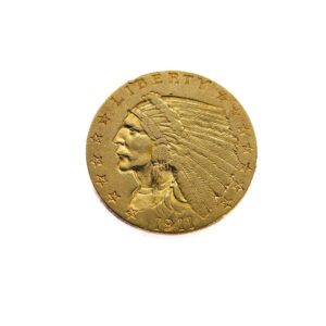 USA 2.5 Dollars 1911 Indian Head