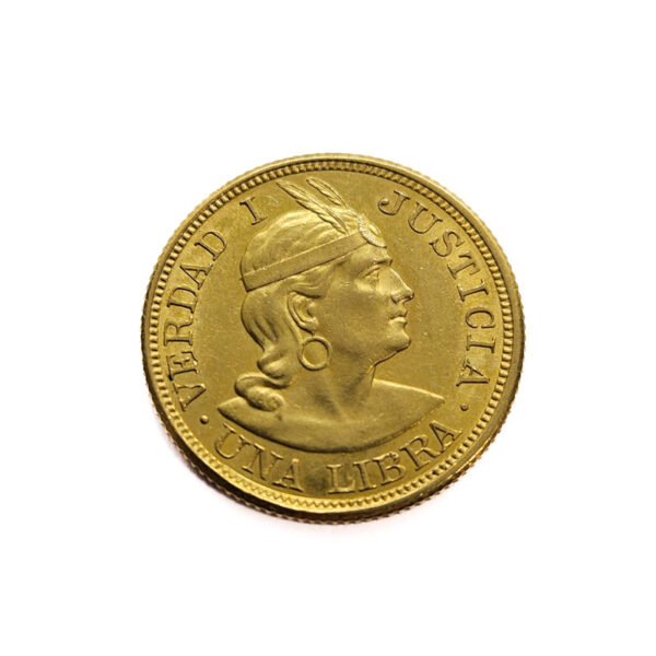 Peru 1 Libra 1902