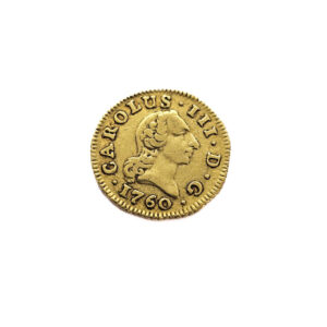 Spain 1/2 Escudo 1760-M Carlos III