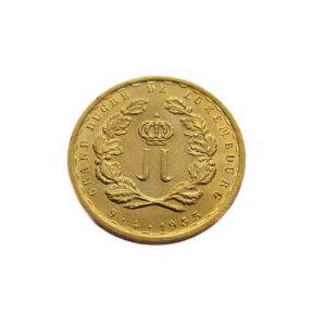 Luxembourg 20 Francs 1953 Charlotte Marriage