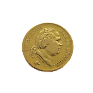 France 20 Francs 1818-W Louis XVIII
