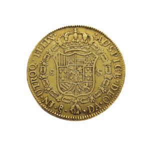 Chili 8 Escudos 1791-S Carlos IV