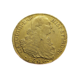 Colombia 8 Escudos 1806 - NR Carlos IV
