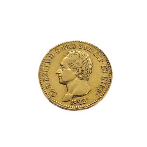 Italy, Sardinia 20 Lire 1822 Carlo Felice