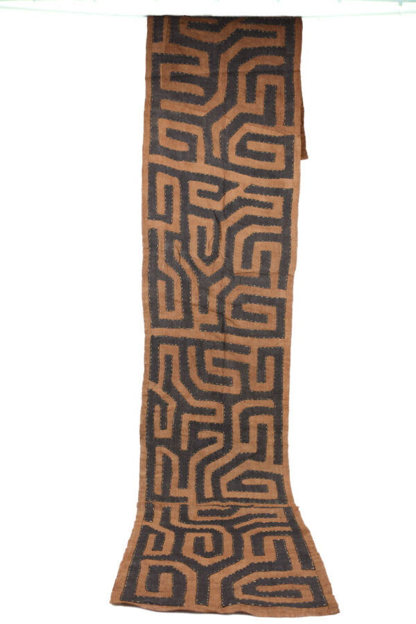 Textile - Cloth - Shoowa-Kuba - DR Congo 290 cm