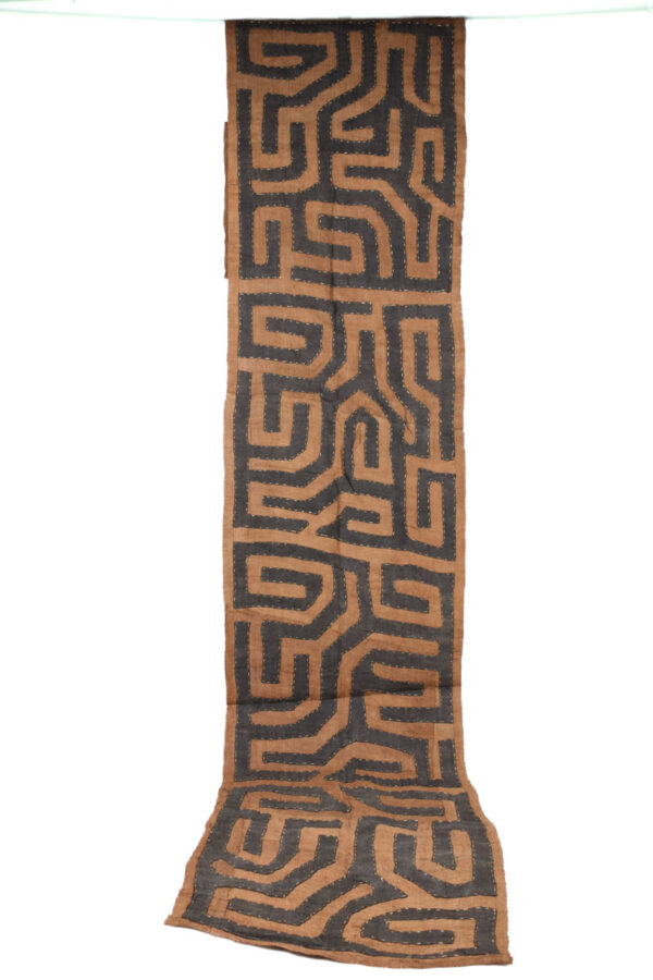 Textile - Cloth - Shoowa-Kuba - DR Congo 290 cm