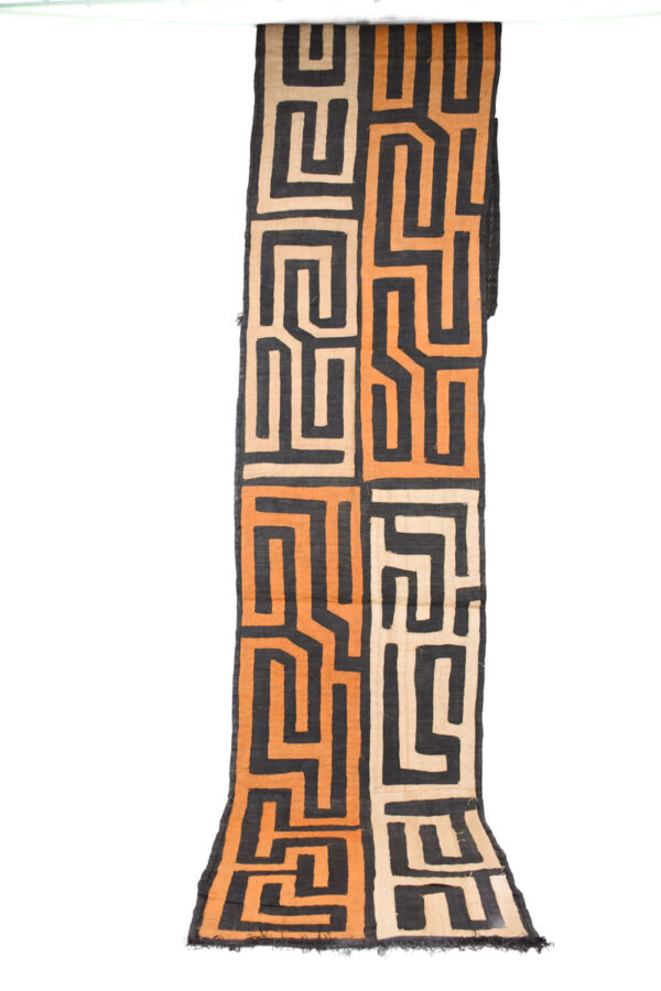 Textile - Cloth - Shoowa-Kuba - DR Congo 290 cm