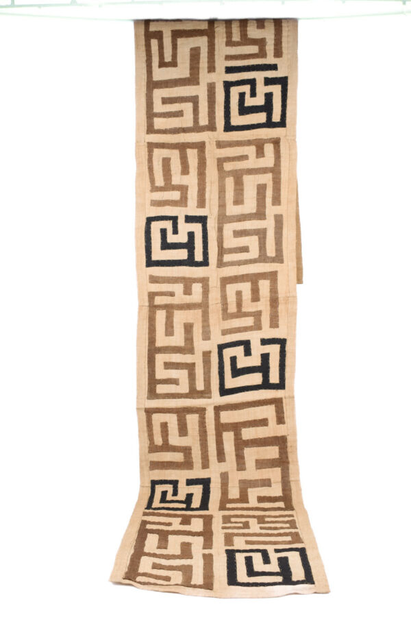 Textile - Cloth - Shoowa-Kuba - DR Congo 330 cm