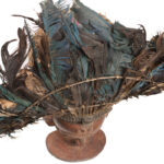 Chihongo Mask - Feathers, Wood - Chokwe - DR Congo